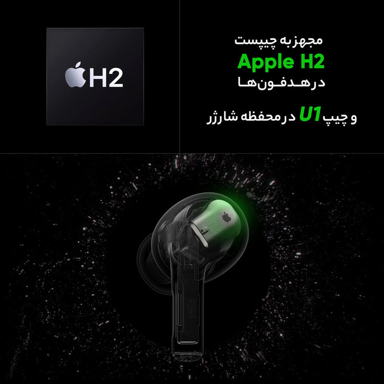 هدفون بلوتوثی اپل های کپی مدل AirPods Pro 2nd Generation Type-C